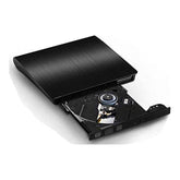 Slim External CD-RW DVD-R Combo Drive – Portable Burner & Player for Laptops and PCs